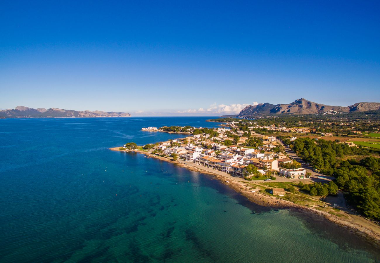 Ferienhaus in Alcudia - Haus in erster Meereslinie Fortalesa in Alcudia