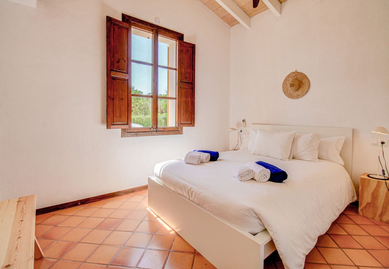 Finca in Selva - Ländliche Finca Can Flauta mit Pool auf Mallorca