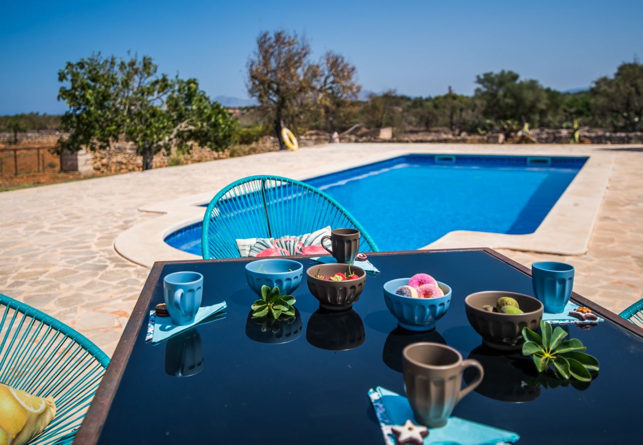 Finca in Santa Margalida - Ländliche Finca auf Mallorca Can Frit mit Pool