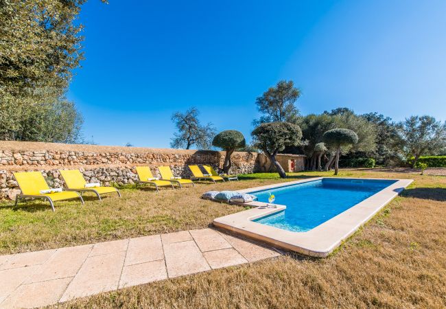 Finca in Sencelles - Finca mit Pool Can Gelat auf Mallorca