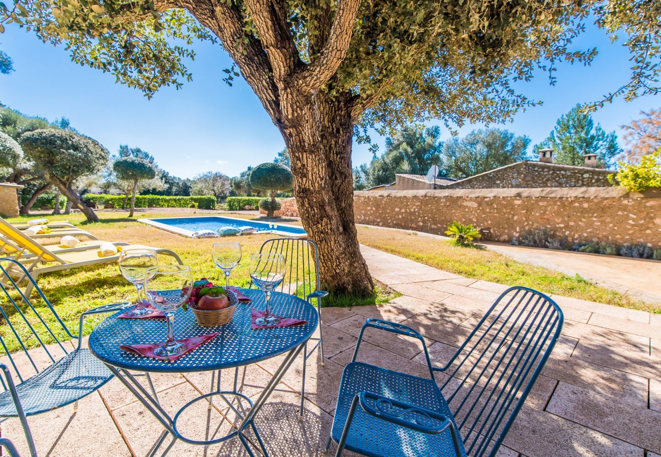 Finca in Sencelles - Finca mit Pool Can Gelat auf Mallorca