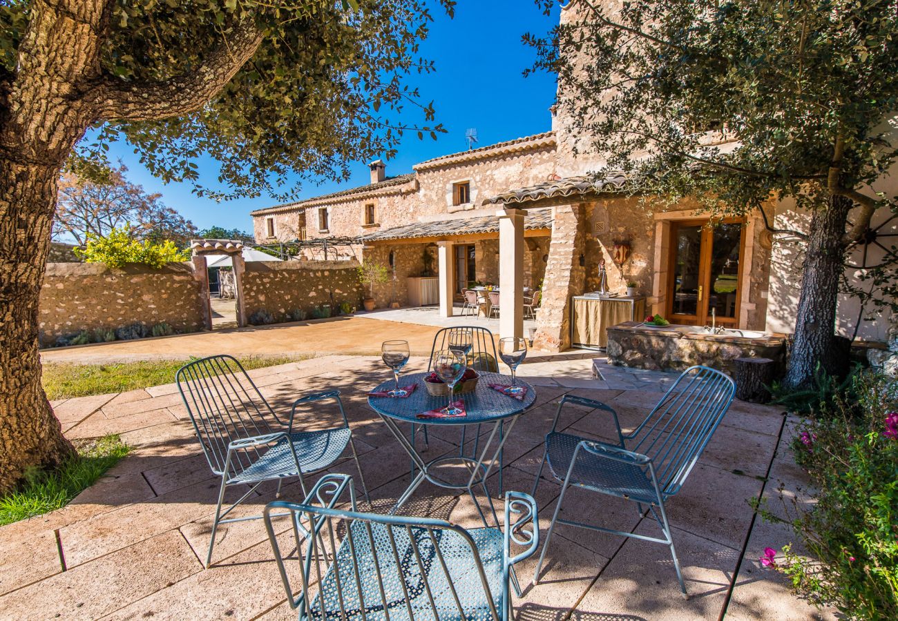 Finca in Sencelles - Finca mit Pool Can Gelat auf Mallorca