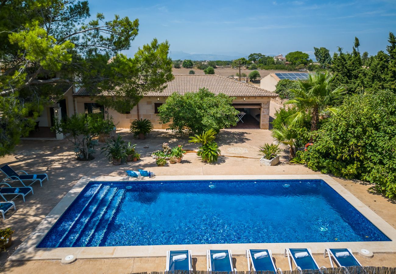 Rustikale Finca mit Pool en Can Picafort