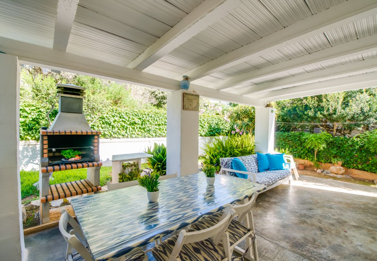 Ferienhaus in Alcanada - Haus mit Meerblick Golf in Alcudia in Strandnähe