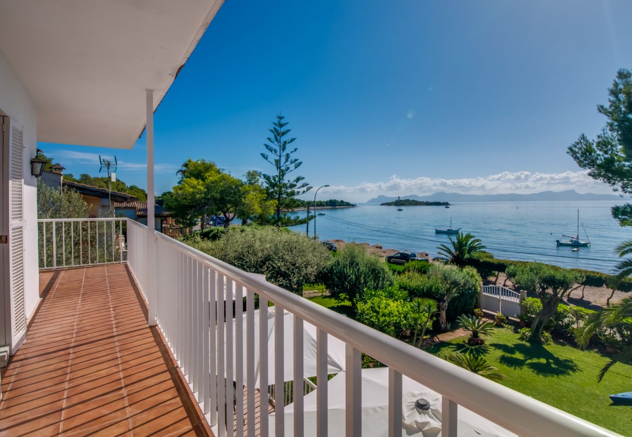 Ferienhaus in Alcanada - Haus mit Meerblick Golf in Alcudia in Strandnähe