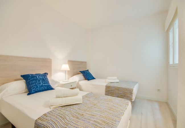 Ferienwohnung in Alcudia - Apartment Canet Beach Meereslinie mit Ausblick