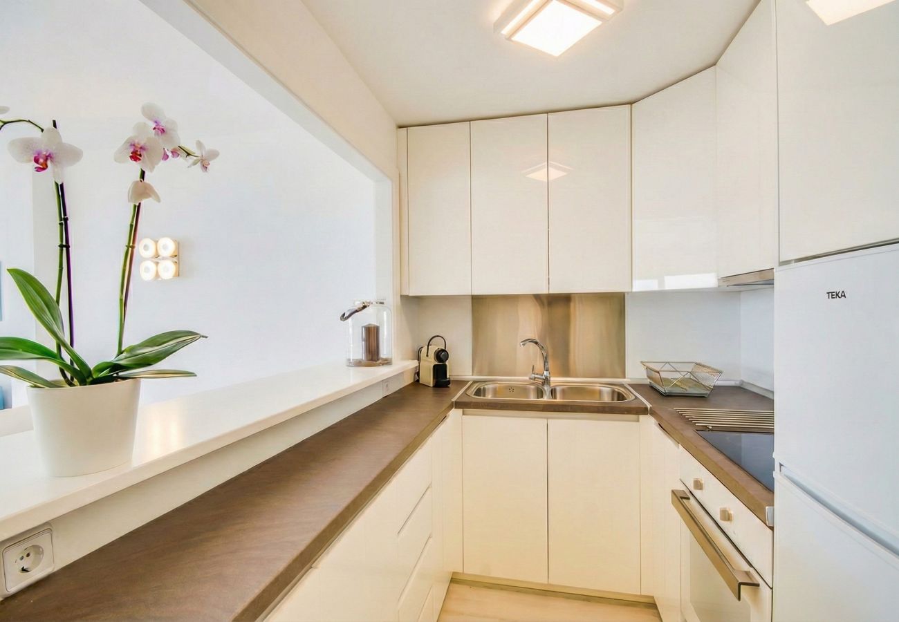 Ferienwohnung in Alcudia - Apartment Canet Beach mit Meerblick