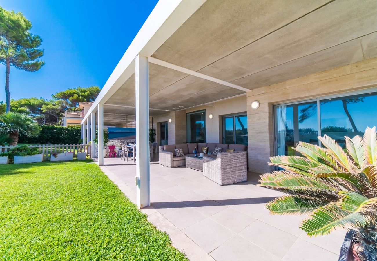 Ferienhaus in Playa de Muro - Haus am Strand von Alcudia Gaviotas Erste Linie