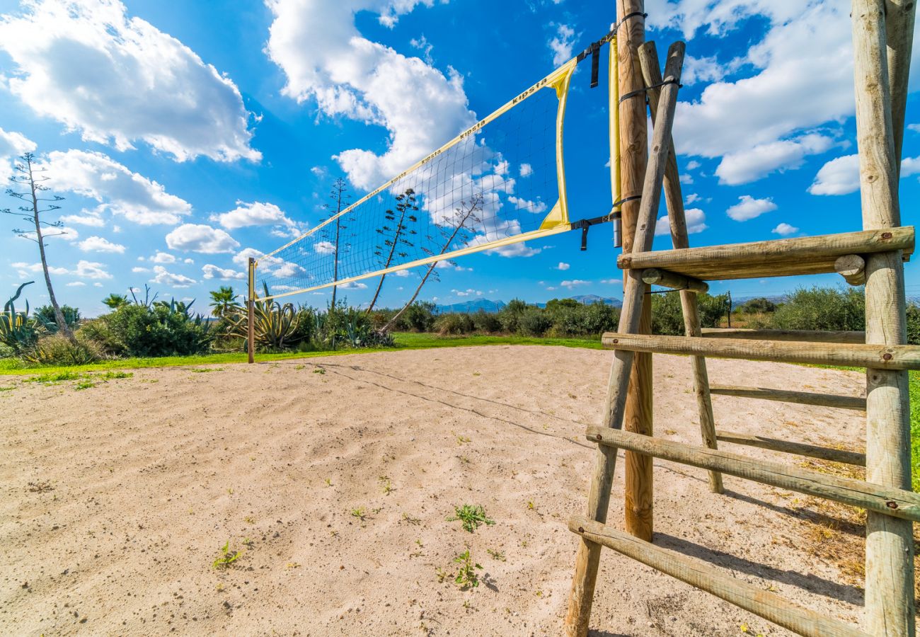 Finca in Muro - Finca Can Gamundi auf Mallorca mit Pool 