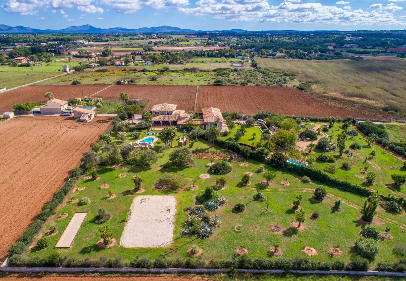 Finca in Muro - Finca Can Gamundi auf Mallorca mit Pool 