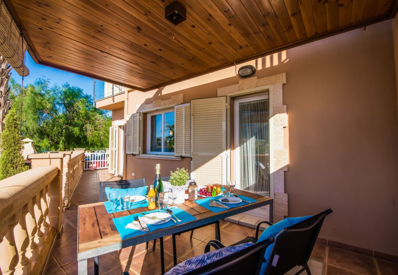 Ferienhaus in Alcudia - Haus mit Bergblick Lago Miguel in Alcudia