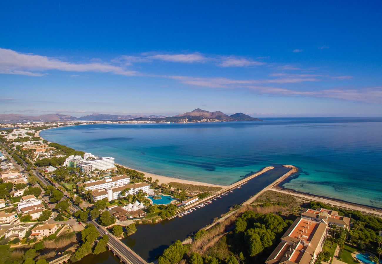 Ferienhaus in Alcudia - Haus mit Bergblick Lago Miguel in Alcudia