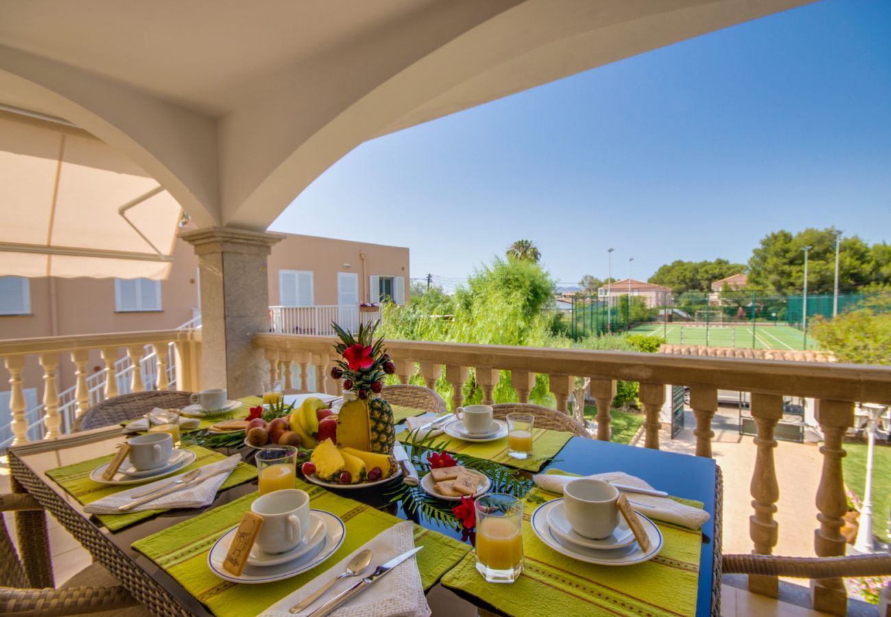 Ferienhaus in Alcudia - Casa Flor mit Pool in der Nähe des Strandes Alcudia