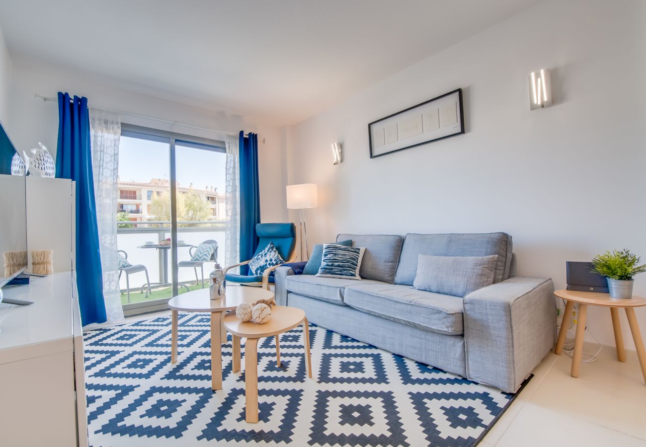 Ferienwohnung in Alcudia - Wohnung in Puerto de Alcudia Mar blau in Strandnähe.