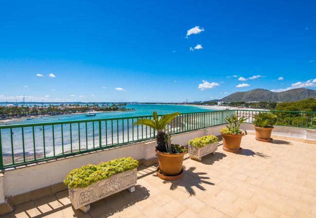 Apartment mit Ausblick in Puerto Alcudia