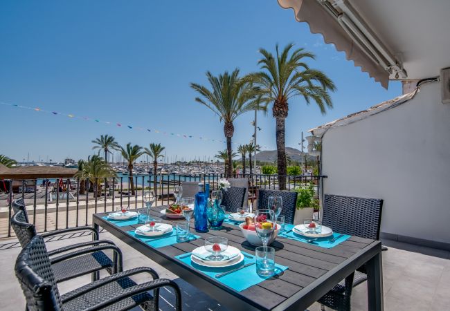 Wohnung Hafen Alcudia Mary mit Meerblick 