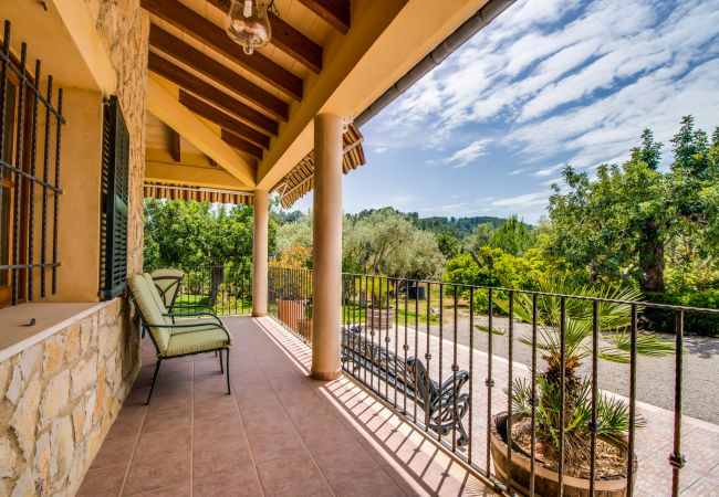 Finca in Selva - Ländliche Finca Cas Mestre mit Pool auf Mallorca Finca in Selva - Ländliche Finca Cas Mestre mit Pool auf Mallorca