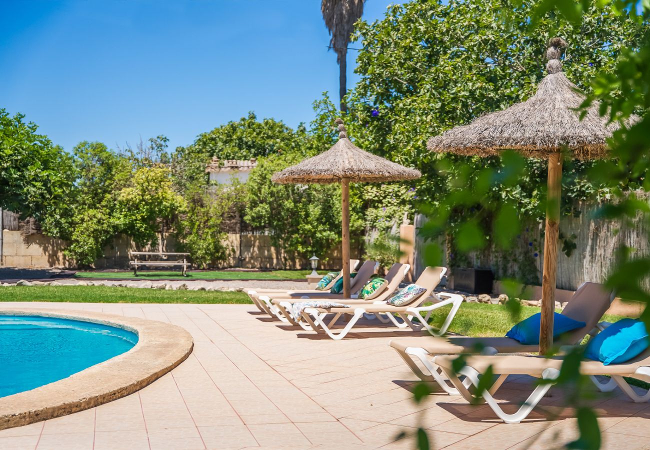 Ferienhaus in Alcudia - Finca Toni Alcudia in der N&auml;he vom Strand mit Pool