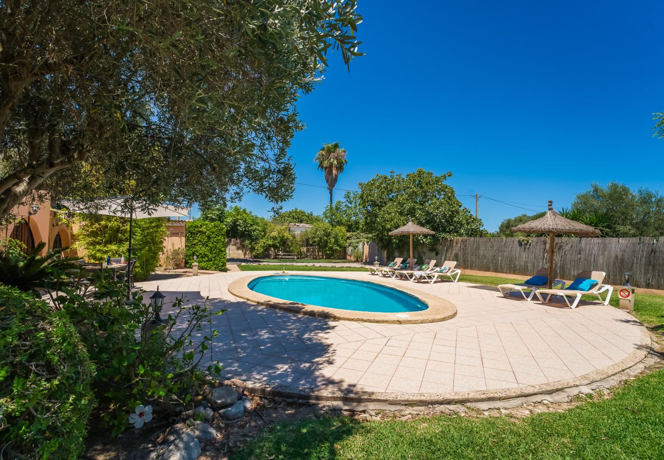 Ferienhaus in Alcudia - Finca Toni Alcudia in der N&auml;he vom Strand mit Pool