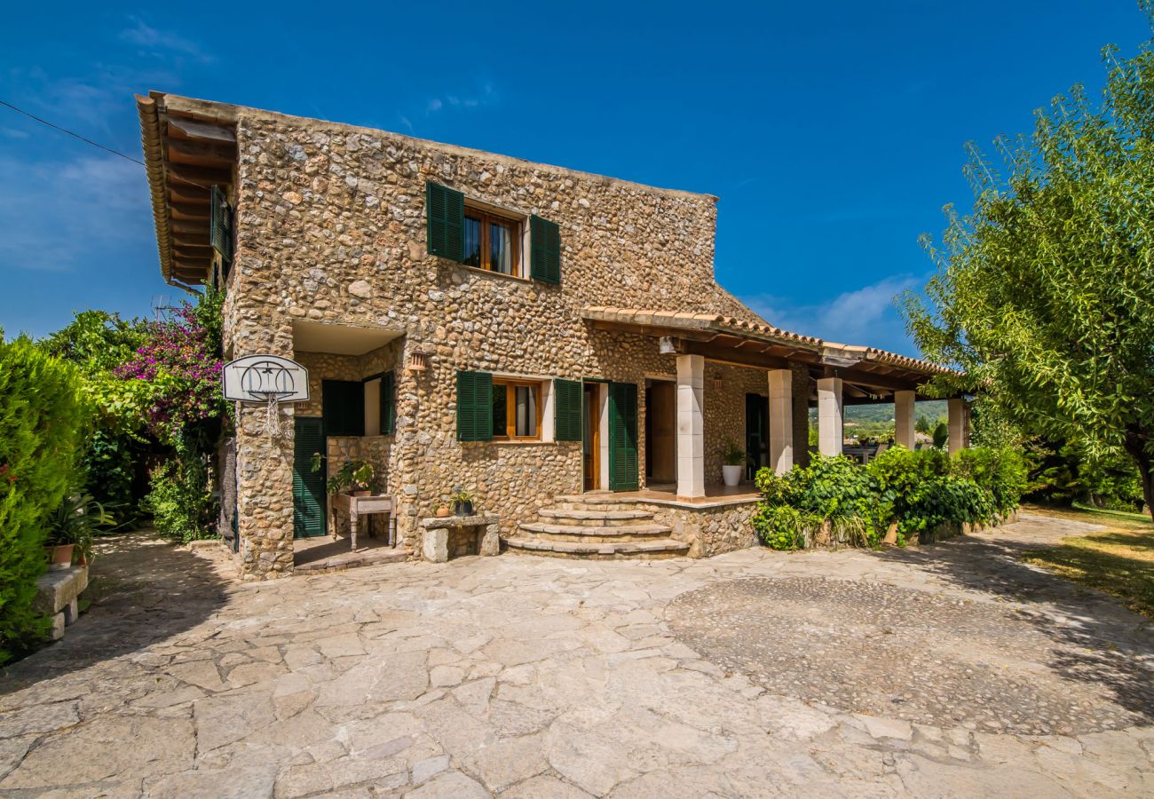 Finca in Inca - Casa rústica con piscina Can Reure en Mallorca