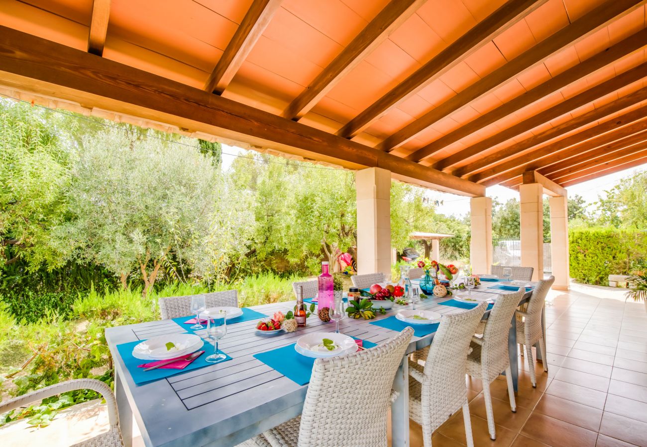 Finca in Inca - Casa rústica con piscina Can Reure en Mallorca