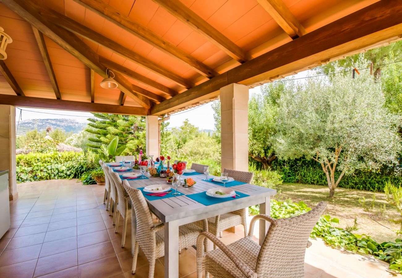 Finca in Inca - Casa rústica con piscina Can Reure en Mallorca