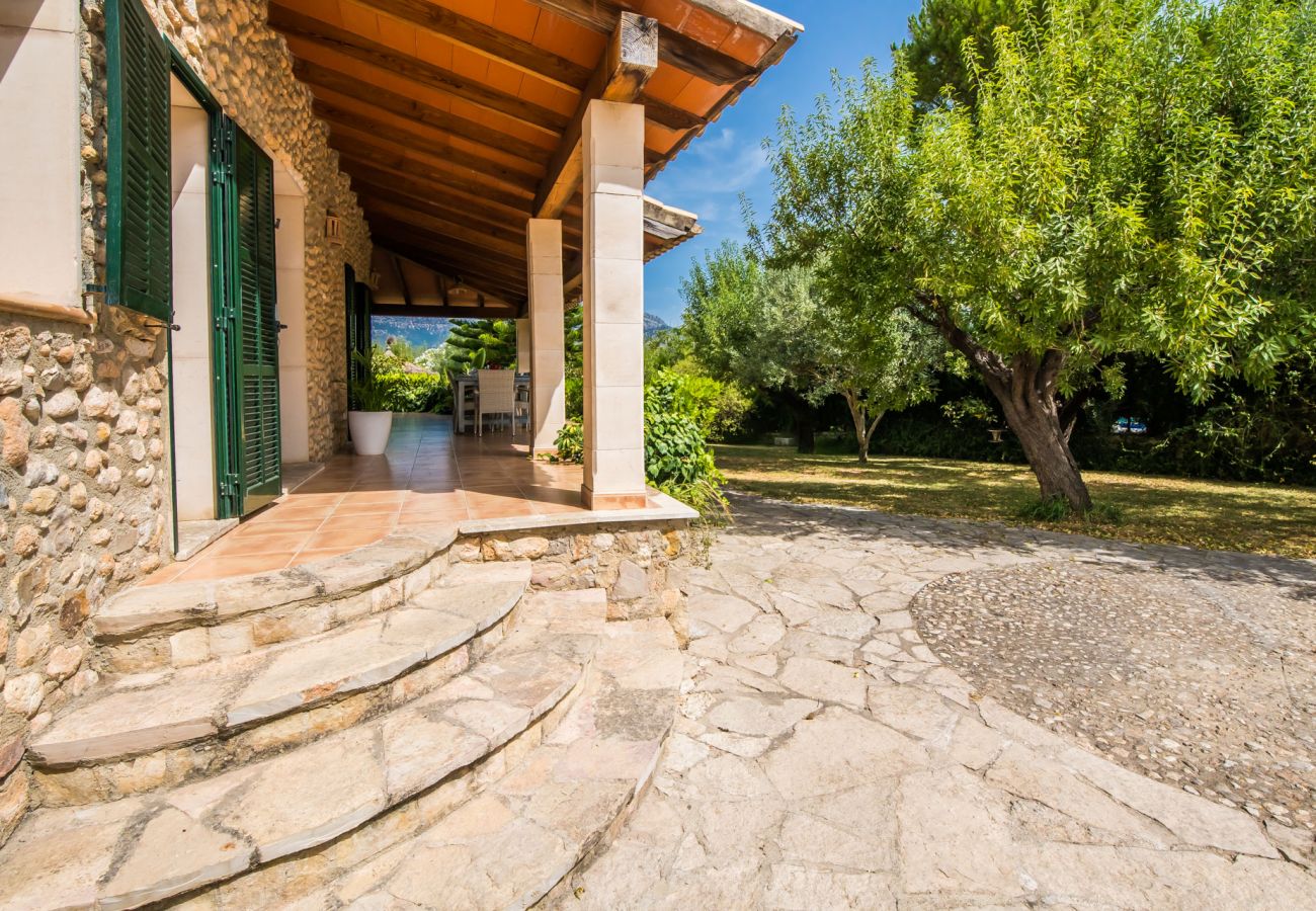 Finca in Inca - Casa rústica con piscina Can Reure en Mallorca