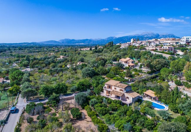 Finca in Buger - Ländliche Finca Sa Costa mit Pool auf Mallorca