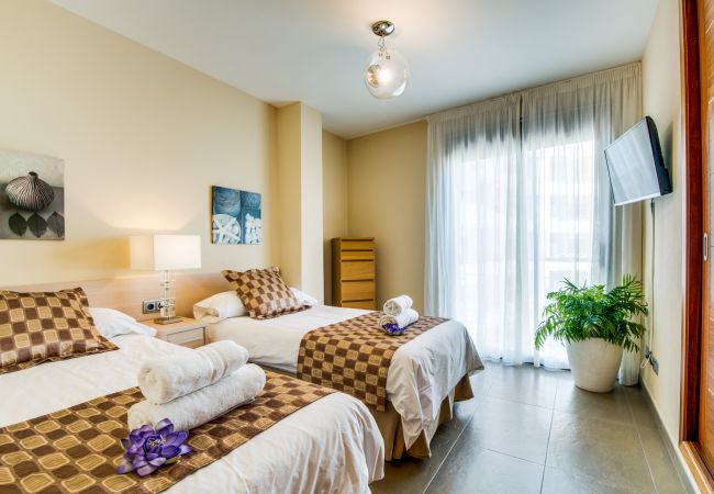 Ferienwohnung in Puerto de Alcudia - Wohnung Alcudia Portobello mit Meerblick 