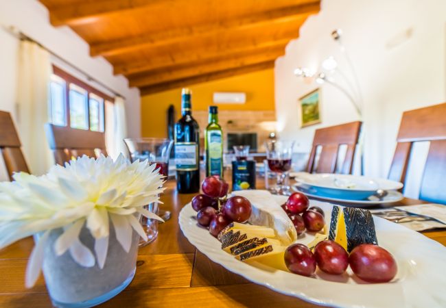 Finca in Selva - Finca Puig den Guardiola mit Bergblick Finca in Selva - Finca Puig den Guardiola mit Bergblick