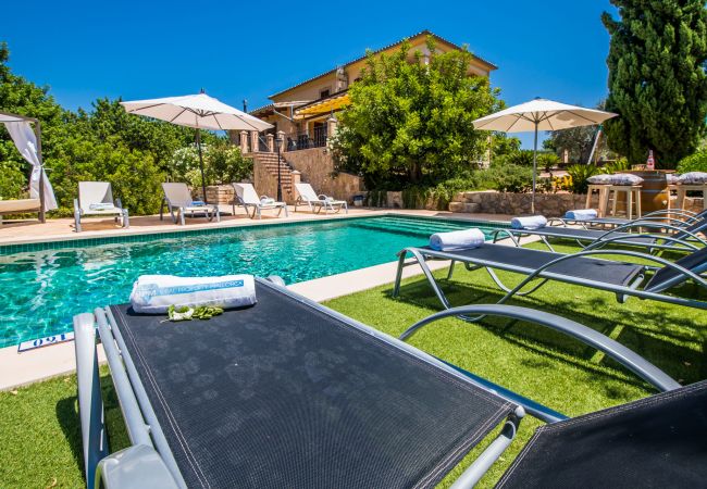 Finca in Selva - Finca Puig den Guardiola mit Bergblick Finca in Selva - Finca Puig den Guardiola mit Bergblick