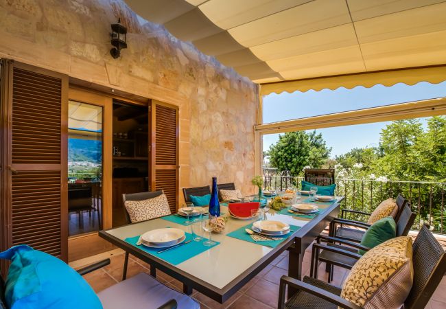 Finca in Selva - Finca Puig den Guardiola mit Bergblick Finca in Selva - Finca Puig den Guardiola mit Bergblick