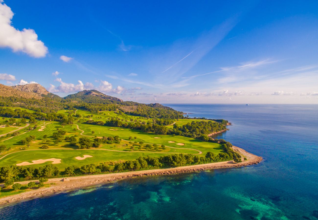 Finca in Selva - Finca Puig den Guardiola mit Bergblick