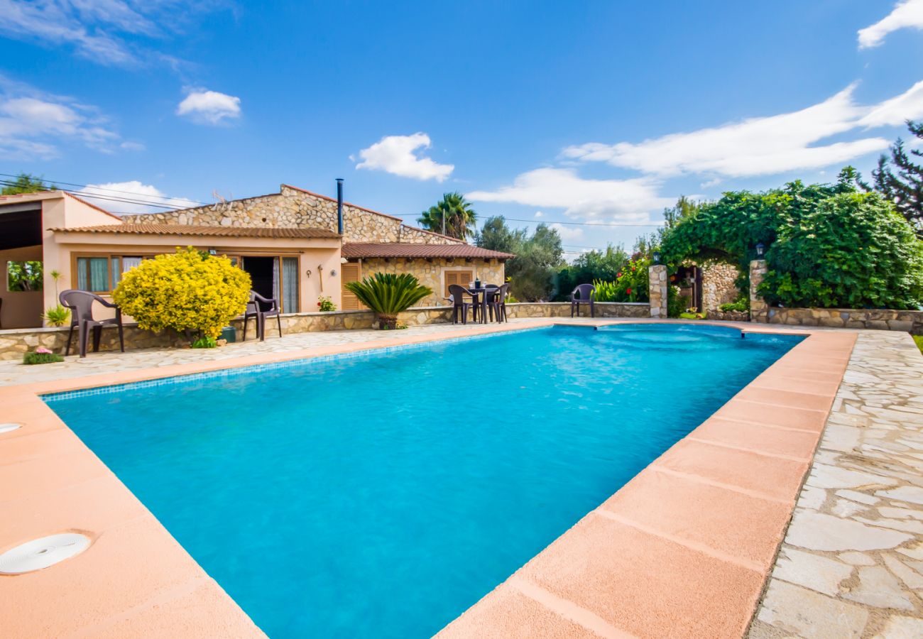 Finca in Inca - Ländliche Finca mit Pool Casa de Puri auf Mallorca