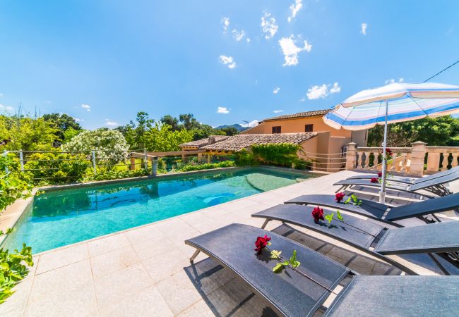 Finca in Pollensa - Landhaus in Pollensa Can Roig Gran mit Pool Finca in Pollensa - Landhaus in Pollensa Can Roig Gran mit Pool