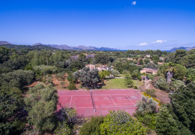Finca in Pollensa - Landhaus in Pollensa Can Roig Gran mit Pool Finca in Pollensa - Landhaus in Pollensa Can Roig Gran mit Pool