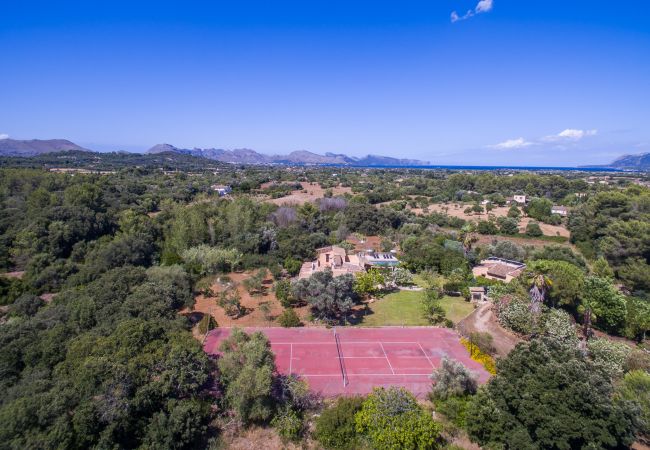 Finca in Pollensa - Landhaus in Pollensa Can Roig Gran mit Pool Finca in Pollensa - Landhaus in Pollensa Can Roig Gran mit Pool