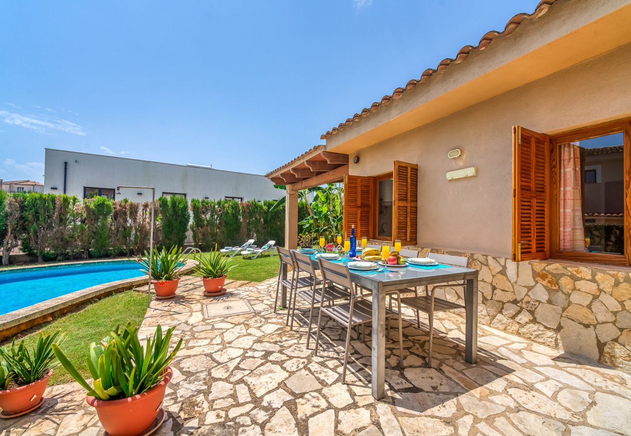 Ferienhaus in Manacor - Mittelmeer-Ferienhaus mit Pool Rosas 28 auf Mallorca 