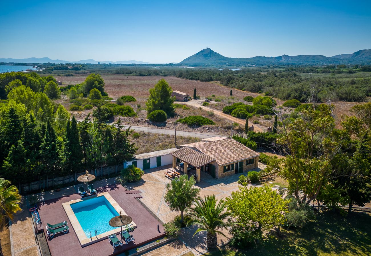 Finca in Puerto Pollensa - Finca in Meeresnähe Ses Rotes Pool  Pollensa