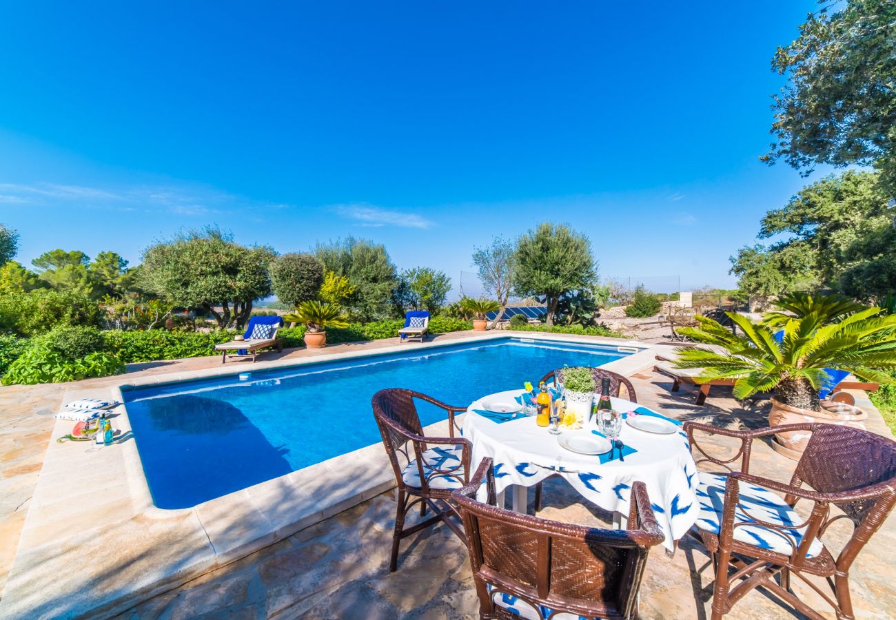 Finca in Sant Joan - Ländliche Finca mit Pool Sa Bastida auf Mallorca