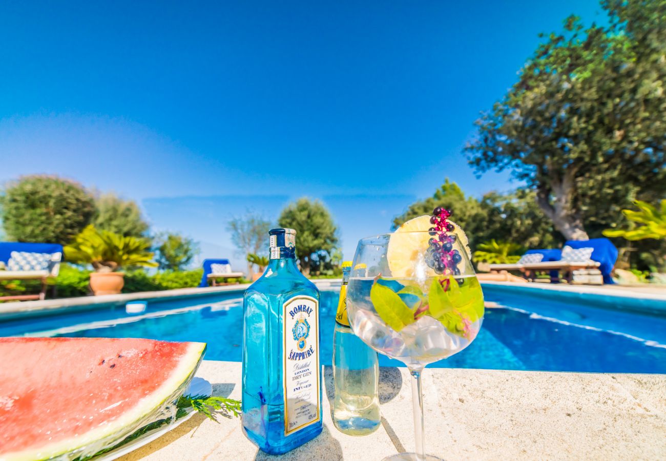 Finca in Sant Joan - Ländliche Finca mit Pool Sa Bastida auf Mallorca