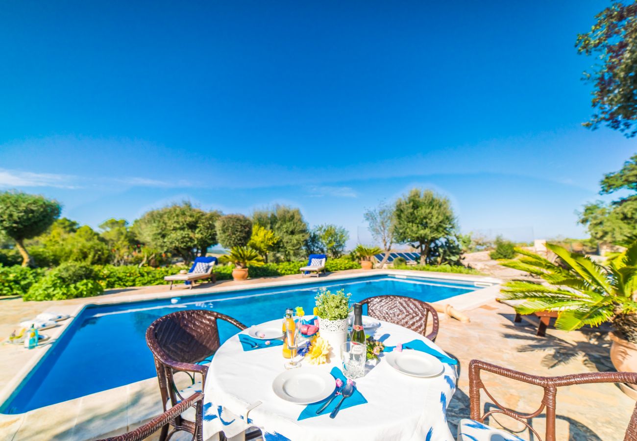 Finca in Sant Joan - Ländliche Finca mit Pool Sa Bastida auf Mallorca
