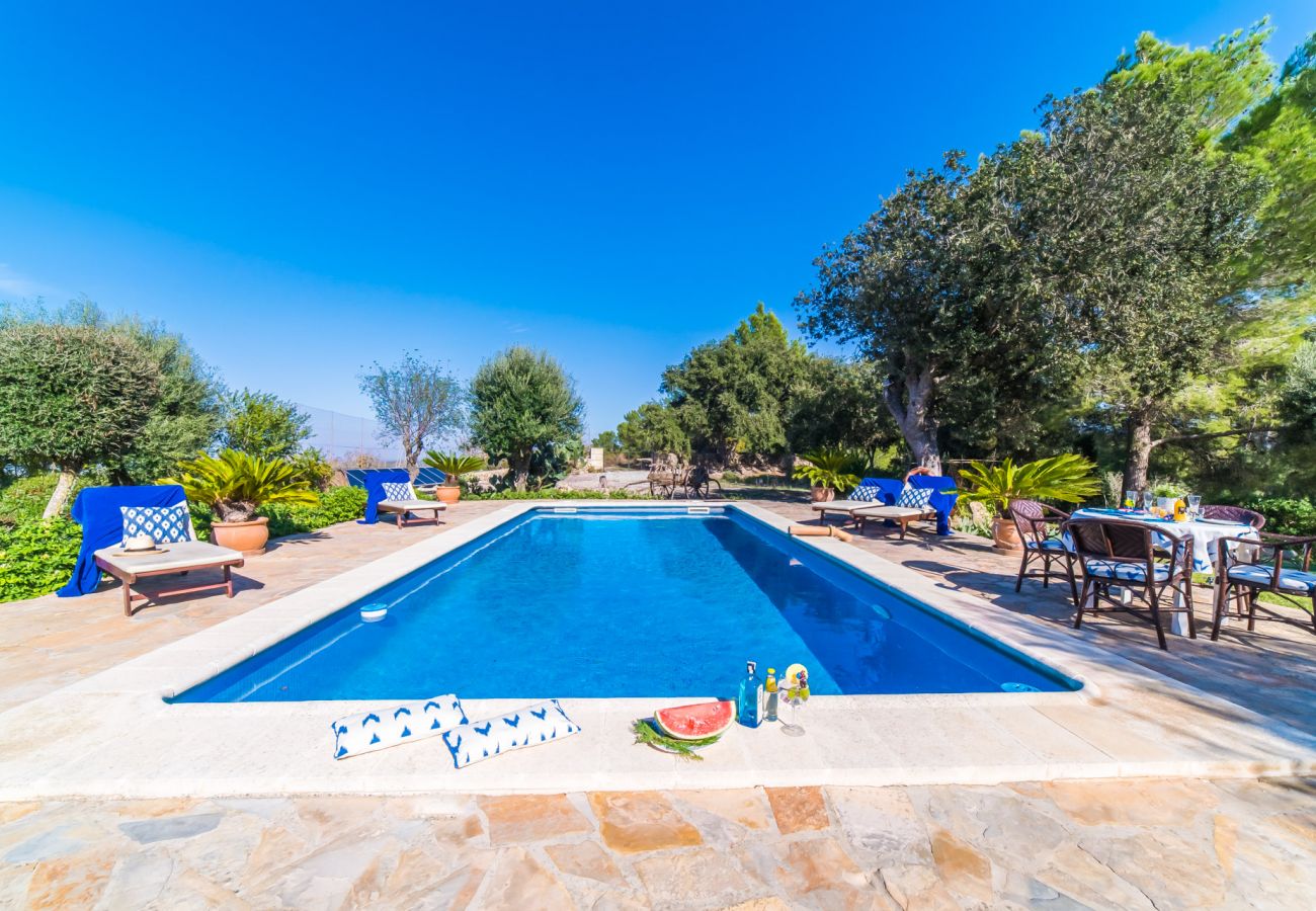 Finca in Sant Joan - Ländliche Finca mit Pool Sa Bastida auf Mallorca