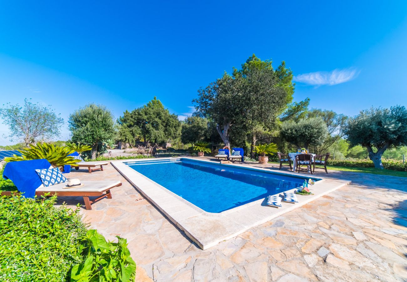 Finca in Sant Joan - Ländliche Finca mit Pool Sa Bastida auf Mallorca