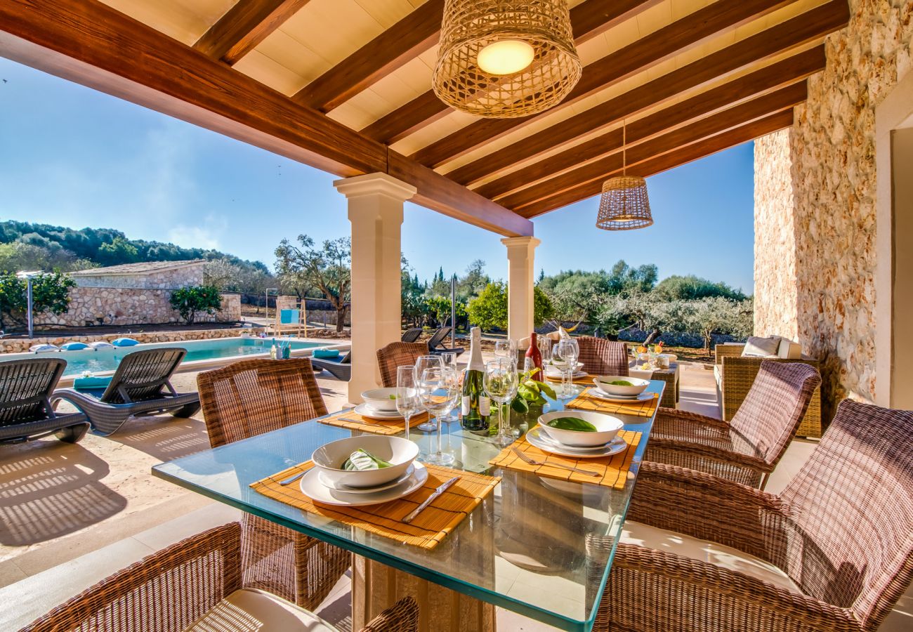 Finca in Ariany - Finca Sa Canova Ariany modern mit pool Mallorca