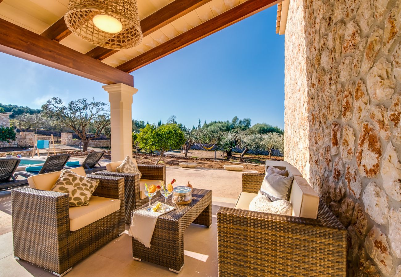 Finca in Ariany - Finca Sa Canova Ariany modern mit pool Mallorca