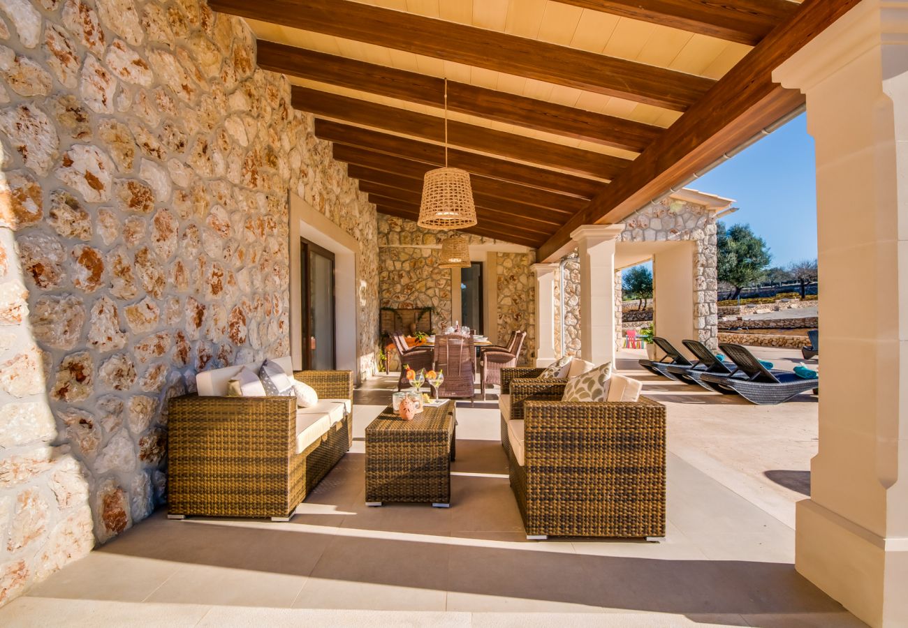 Finca in Ariany - Finca Sa Canova Ariany modern mit pool Mallorca