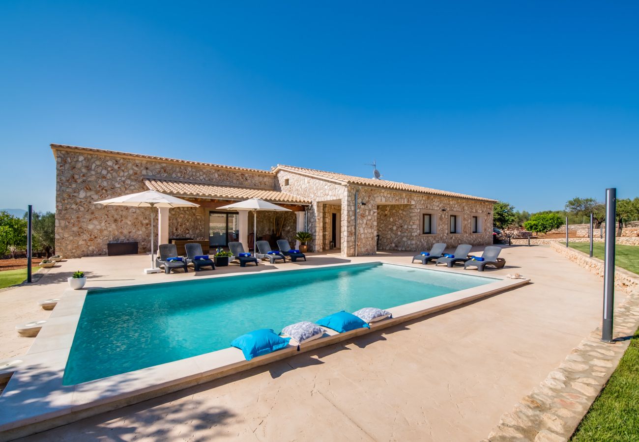 Finca in Ariany - Finca Sa Canova Ariany modern mit pool Mallorca