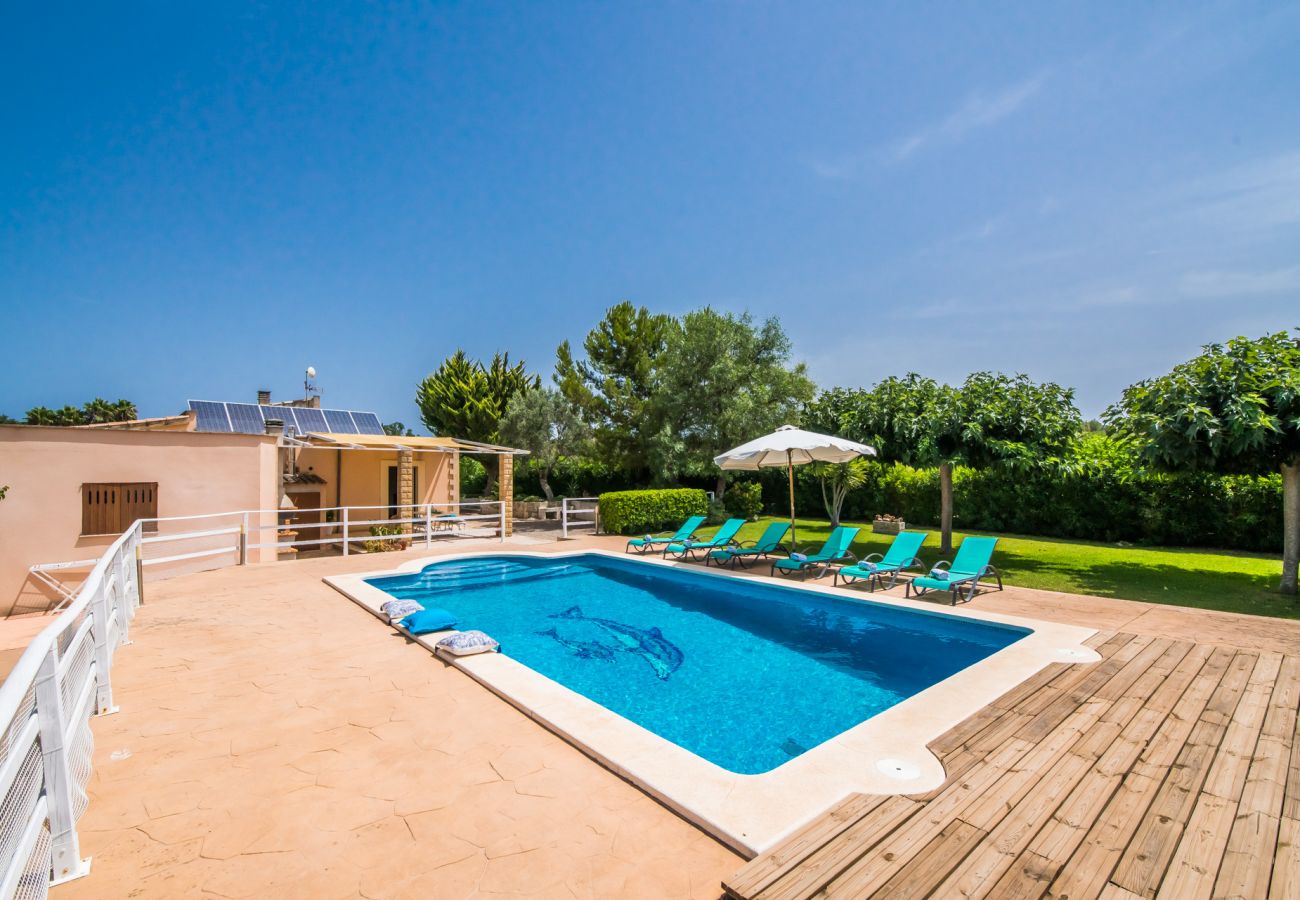 Finca in Santa Margalida - ☼ Privat gelegene Finca mit eigenem Pool