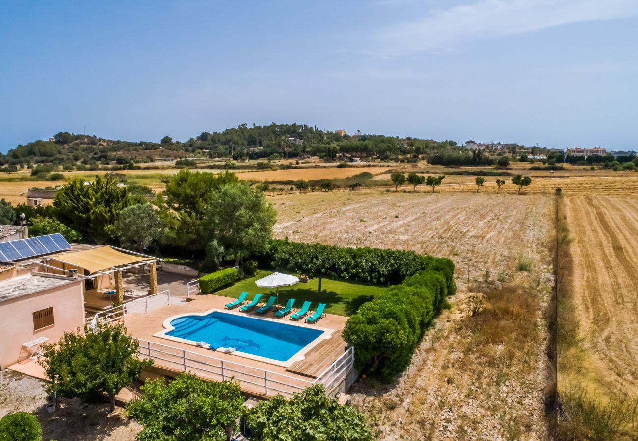 Finca in Santa Margalida - ☼ Privat gelegene Finca mit eigenem Pool